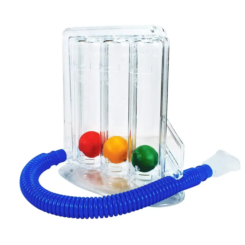 Incentivador pulmonar de 3 esferas